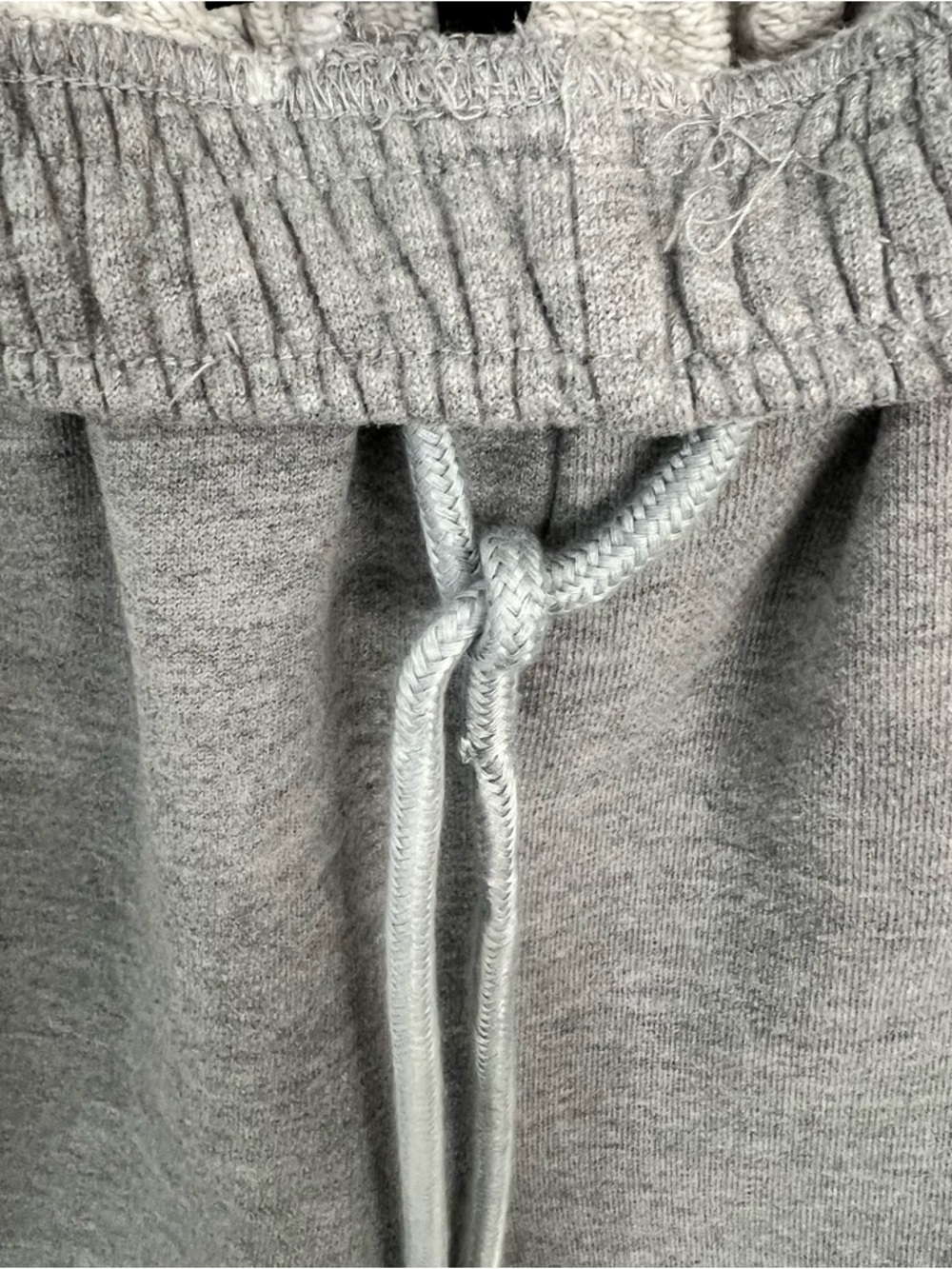 White Fox Gray Fleece Jogger Sweatpants - Picture 5 of 6